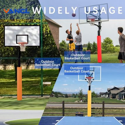 Square Pole Padding Basketball Pole Pads Deluxe Weatherproof Goal Padding Pole 2