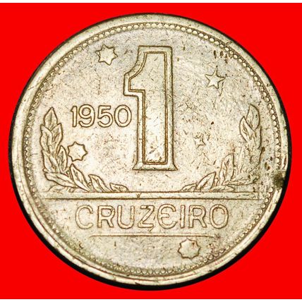 Ⰶ MAP and SOUTHERN CROSS (1942-1956):BRAZIL★1 CRUZEIRO 1950★LOW START★NO RESERVE