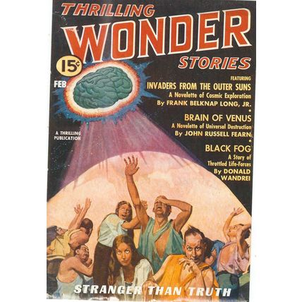USA COMIC BOOK FRONT THRILLING WONDER STORIES NO 10134775 UK FREE POST