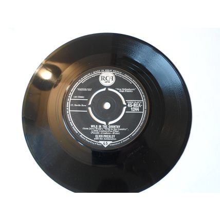 7" 1965 ELVIS PRESLEY.I FEEL SO BAD .RCA 1244.WILD IN THE COUNTRY.VERY GOOD PLUS