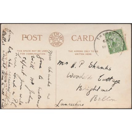 Multiview, Tanfield, Yorkshire, 1914 - Jay-Em-Jay Postcard