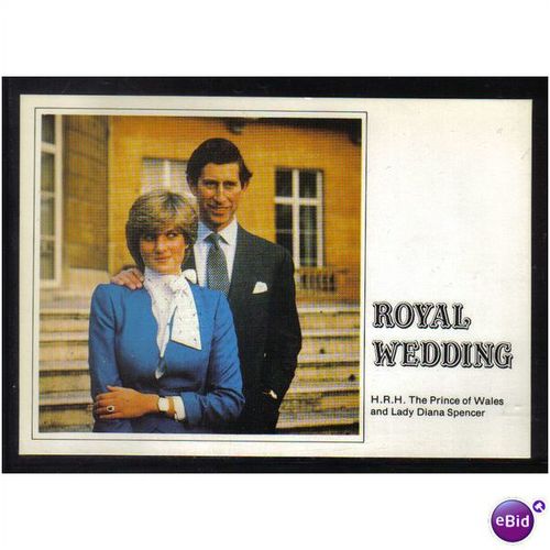 1982 CHRISTENING PRINCE WILLIAM ON ROYAL WEDDING LTD ED