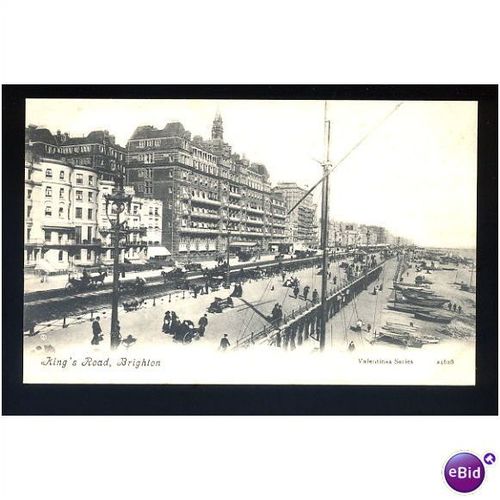 Sussex BRIGHTON King's Road Postcard by Valentine (24626)