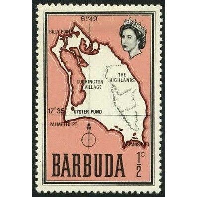 BARBUDA 1968 SG 12 - MH (*)