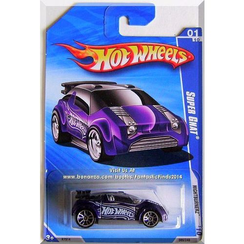 Hot Wheels - Super Gnat: Nightburnerz '10 #01/10 - #089/240 *Purple Edition*
