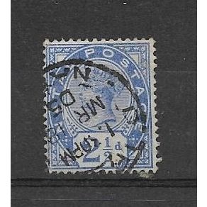 Natal.SG113 2 1/2d Bright Blue.Fine Used.Dec16a