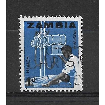 Zambia.SG95 1d Health-Radiographer.Fine Used.June19