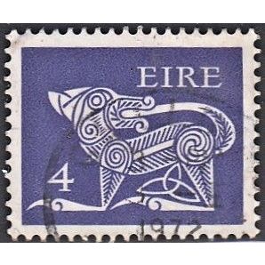 Ireland, 1971-75 4p Dog Brooch perf 15, SG 294 (Scott 297), used
