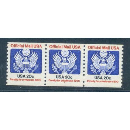 O135 20c Eagle Fine MNH PNC 1/3 P0139