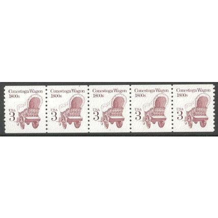 2252av 3c Conestoga Wagon Fine MNH SG PNC 3/5 R0796