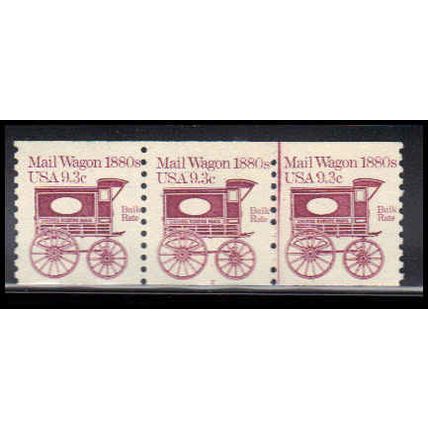 1903 9.3c Mail Wagon Fine MNH Dry Gum PNC 2/3 PA2334