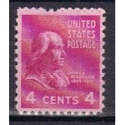 808 4c James Madison Fine MNH B0150
