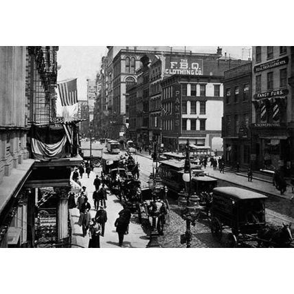 Broad Street, New York City 12 x 18 Poster