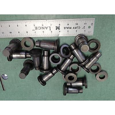 Lot 10 SETS STRIPPIT ROUND .8125,.818 Punch DIE, 0.8125" 13 PUNCHES,10 DIES,TO