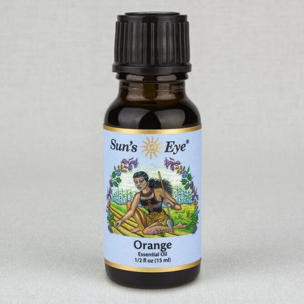 Orange, Sun's Eye Essential Oil, 1/2 Ounce Bottle