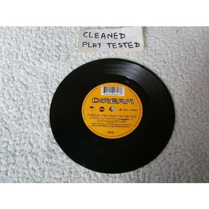 D:ream - Things can only get better - 7" vinyl single