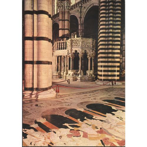 Italy Postcard - Siena - Cattedrale Pulpito di Nicolo Pisano