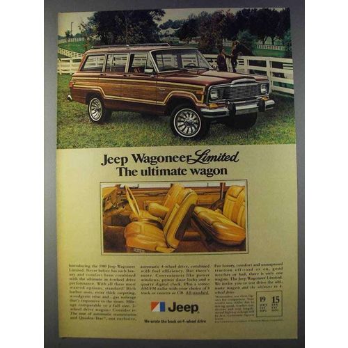 1980 Jeep Wagoneer Limited Ad - The Ultimate Wagon
