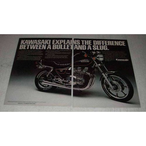 1981 Kawasaki 1000LTD Motorcycle Ad - The Difference
