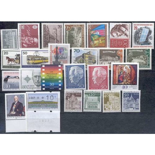GERMANY BERLIN [31] Kleines Lot ( **/mnh ) Div. Jahre