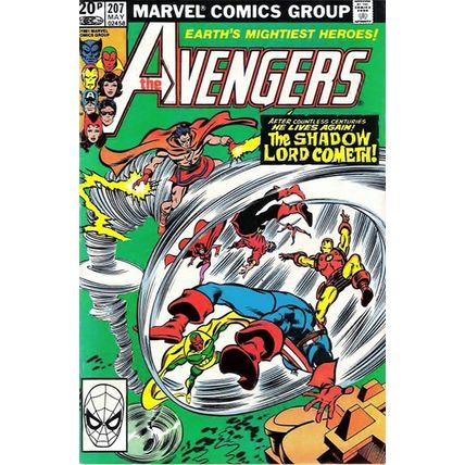 Avengers (Vol 1) # 207 FN+ Price VARIANT ORIG US COMICS