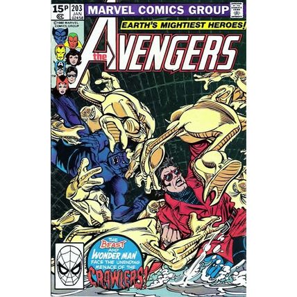 Avengers (Vol 1) # 203 FN- Price VARIANT AMERICAN COMICS