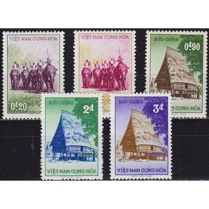 VIETNAM SÜD SOUTH [1957] MiNr 0135-39 ( **/mnh )