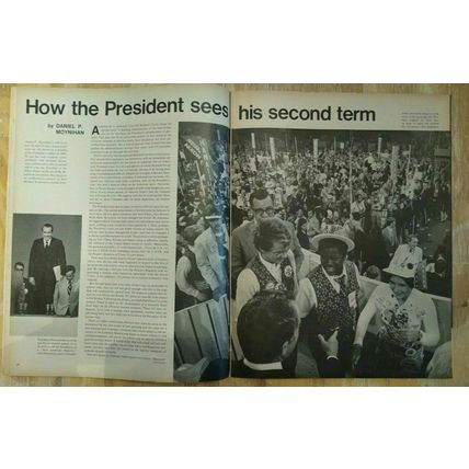 Life Magazine September 1 1972 - Nixon's Second Term, Richard Roundtree, more