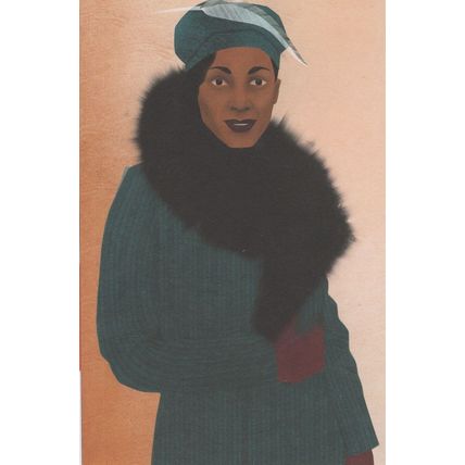 Zora Neale Hurston African American Hoodoo Book Author Postcard