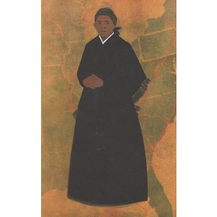 Harriet Tubman Anti Slavery Underground Shelter Womens Rights Postcard