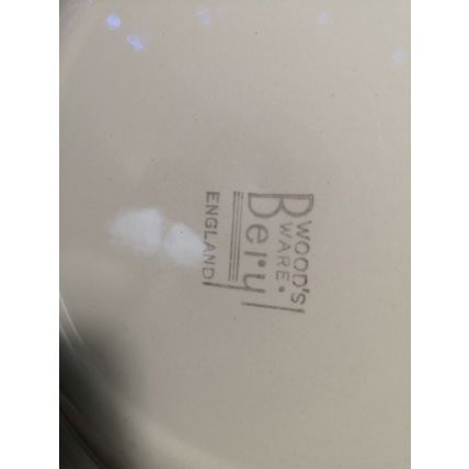 Woods Ware Green Beryl Dinner Plate