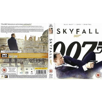 Skyfall (Blu-ray + DVD) 2013 ~