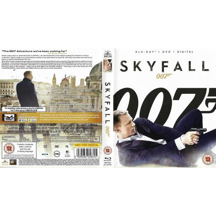 Skyfall (Blu-ray + DVD, 2013)