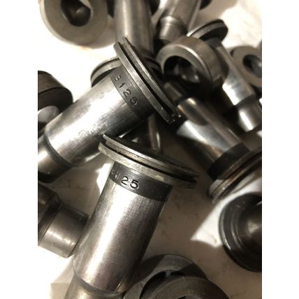 Lot 10 SETS STRIPPIT ROUND .8125,.818 Punch DIE, 0.8125" 13 PUNCHES,10 DIES,TO