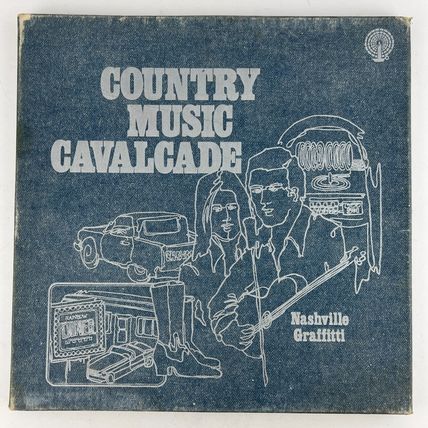 Country Music Cavalcade - Nashville Graffitti Vinyl 3xLP Record Album Box Set