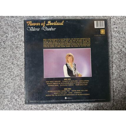 Valerie Dunbar – Flower Of Scotland (KLP46) 1984 (LP) - Signed Inner Sleeve