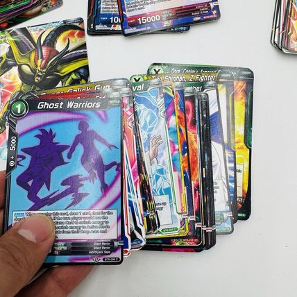 Dragonball Super Card Game Lot Bandai Made In Japan Hundreds Of Cards