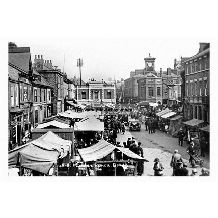 pt1432 - Market Place , Brigg , Lincolnshire - Print 6x4