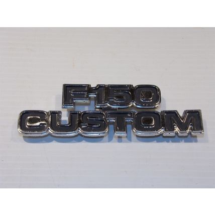 1977 78 79 Ford Truck F-150 Custom Emblem OEM D7TB-16702-DWC