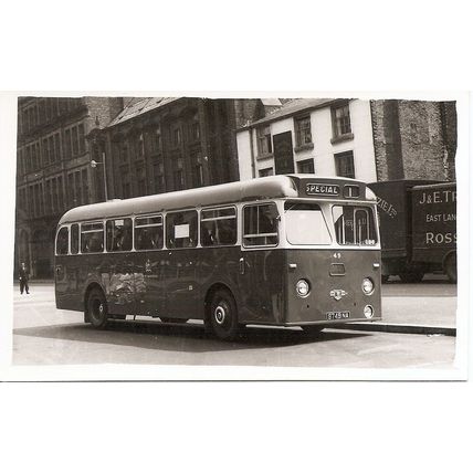 Black & White Photograph of Manchester Corporation Transport - 9749 NA