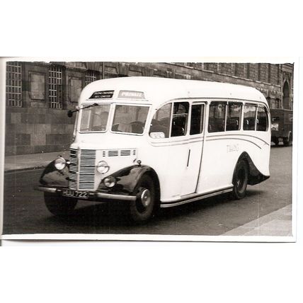 Black & White Photograph of Tillings Transport (BTC) Ltd. - HUU 722