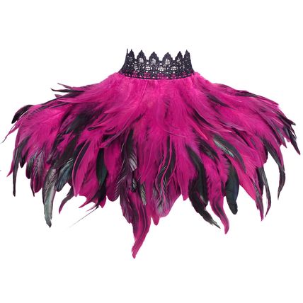 Unisex Cape Mock Collar Shawl Collar Halloween Steampunk Shoulder Gift Party