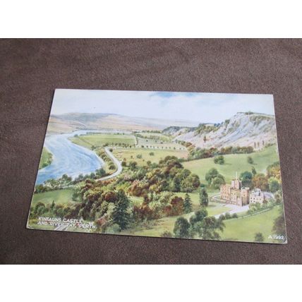 Valentines Postcard - Kinfauns Castle, Perth - Artist E.W Trick / A1992