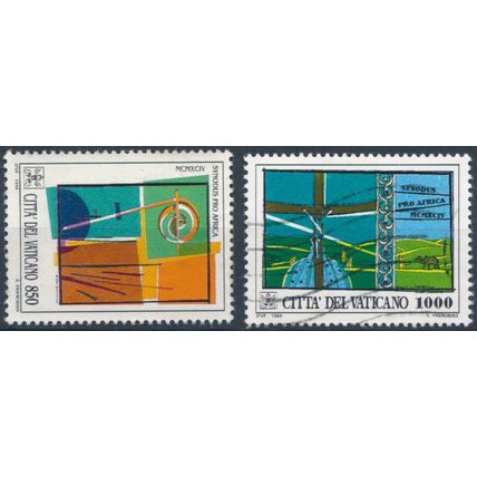 Special Assembly For Africa - Vatican City 1994 - F H & NM H - MiNr 1116/7