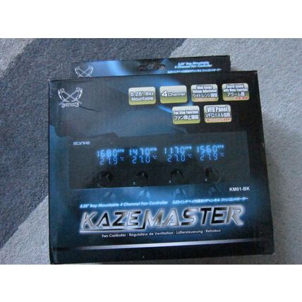 KAZE MASTER FAN CONTROLLER COOLER MASTER 120MM FANS PHANTEKS 140MM FANS BOXED