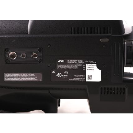 JVC GY-HC500U, 1" CMOS 4K Professional Camcorder, with accessories – Only 68Hrs