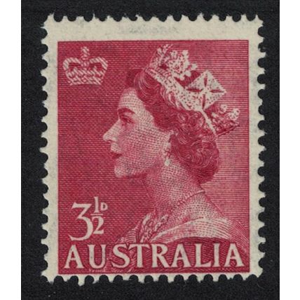 Australia Queen Elizabeth II 3d No Watermark 1956 MNH SG#262a