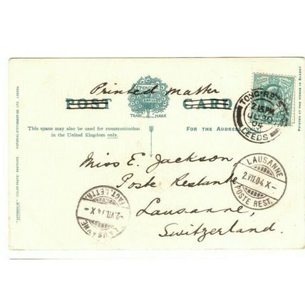 3 Postcards Flamborough Cathedral Rocks; King & Queen Rocks; Bridlington Storm
