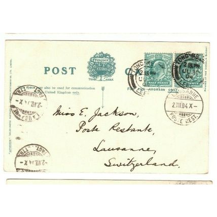 3 Postcards Flamborough Cathedral Rocks; King & Queen Rocks; Bridlington Storm