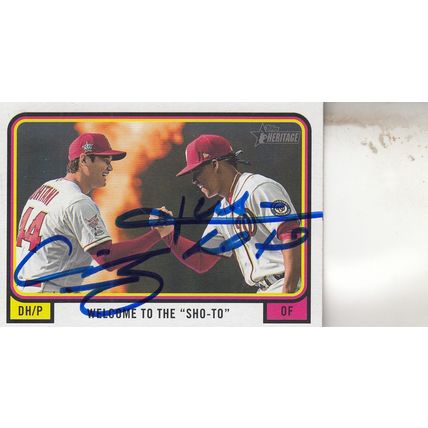 SHOHEI OHTANI & JUAN SOTO AUTOGRAPHED 2022 ANGELS & NATIONALS ALL-STAR PLAYERS
